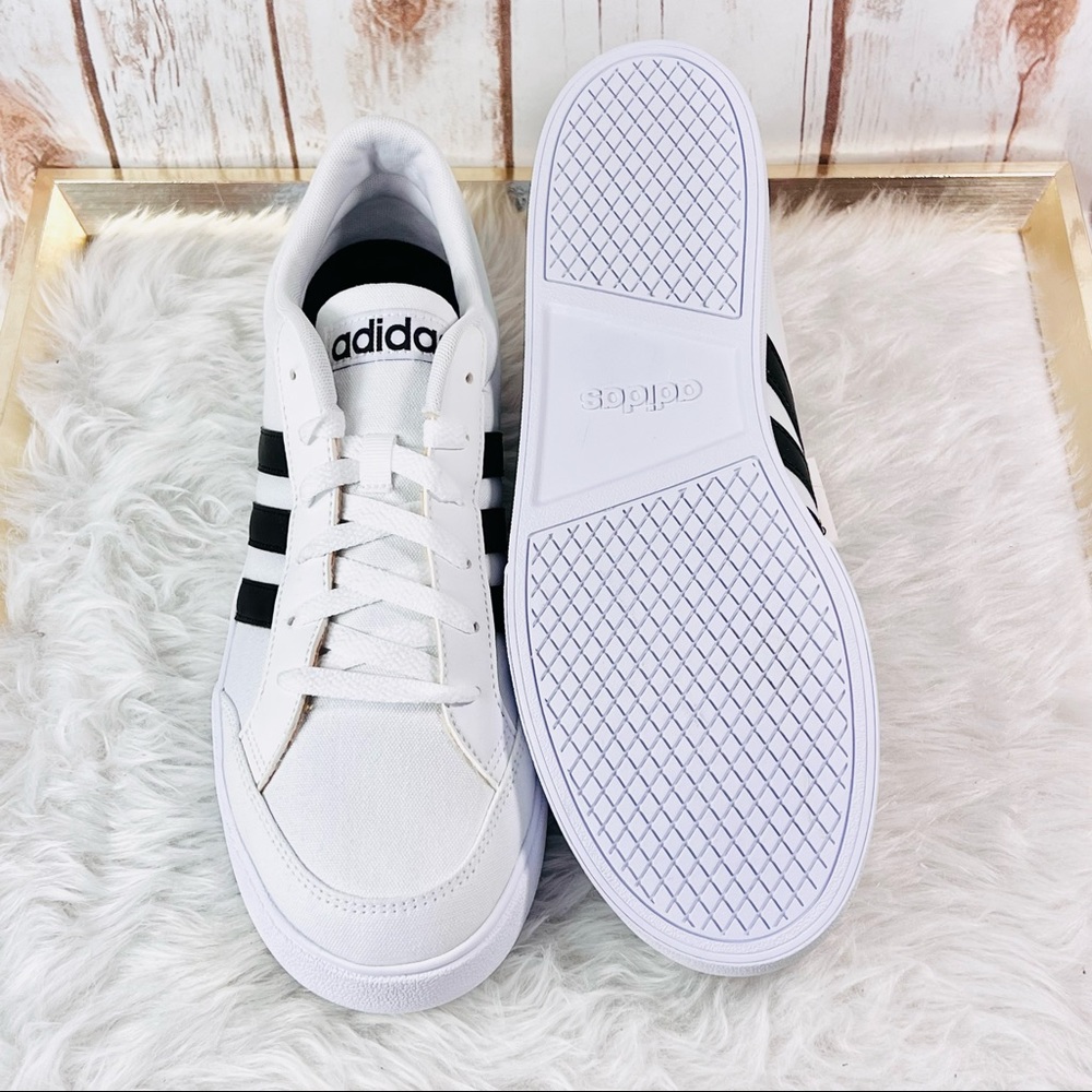 New Adidas Mens VS Set Canvas Skateboarding Shoes Sneakers - Picture 7 of 9